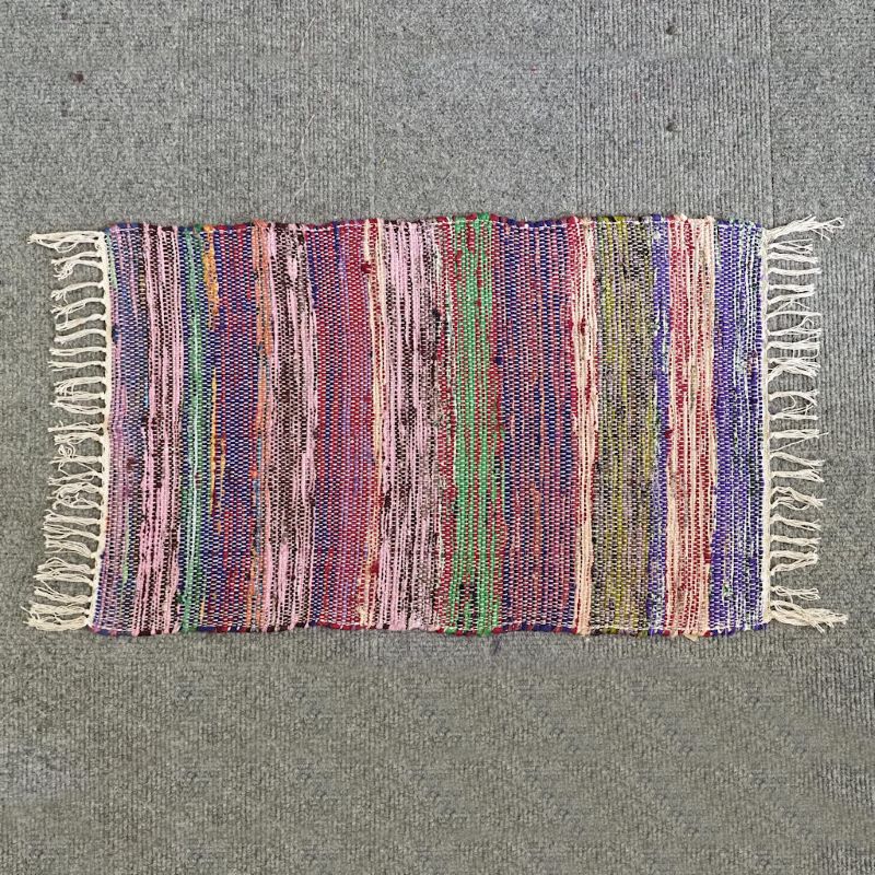 Hand-made silk rug number one