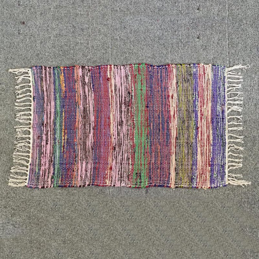Hand-made silk rug number one
