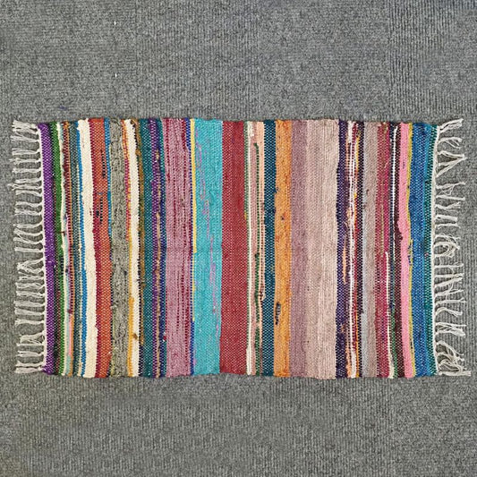 Hand-made silk rug number four