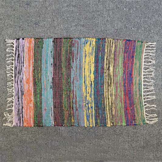 Hand-made silk rug number six