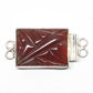 Rectangular carnelian clasp