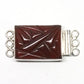 Rectangular carnelian clasp