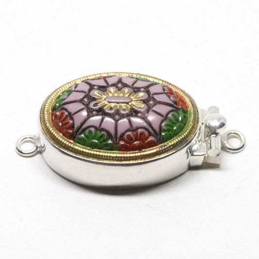 Pink ceiling dome clasp
