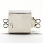 Square turquoise clasp