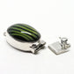Lime stripe clasp