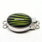 Lime stripe clasp
