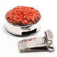 Coral floral clasp