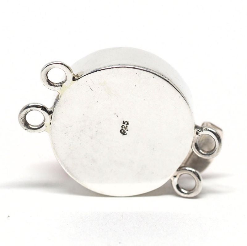 Coral floral clasp