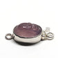Purple scarab clasp