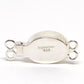 Black confetti clasp