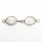 White leaf hook clasp