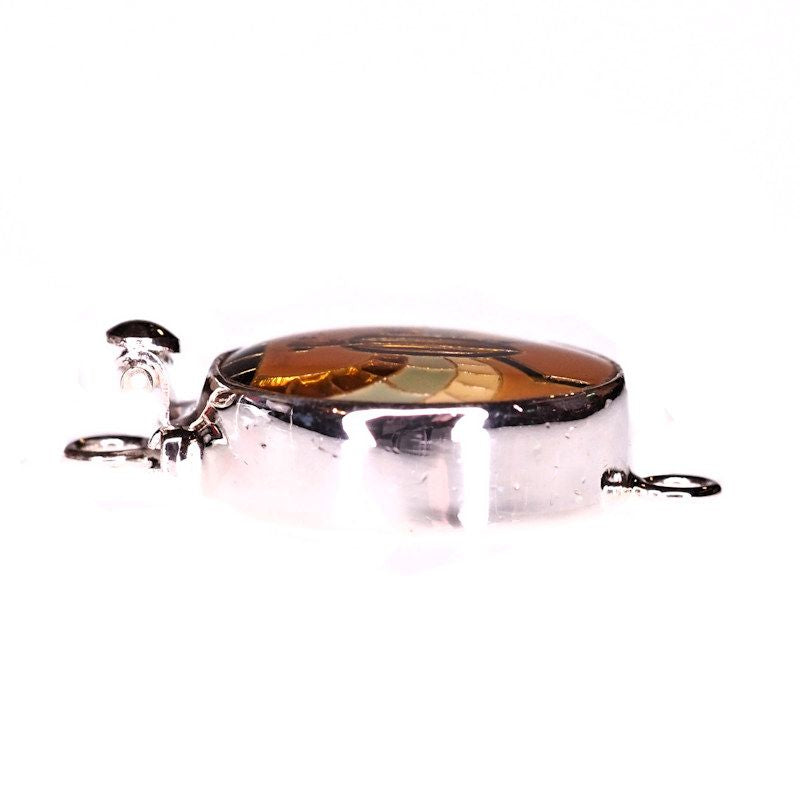 Enamel scarab clasp