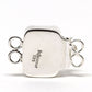 Tiny floral garden bracelet clasp
