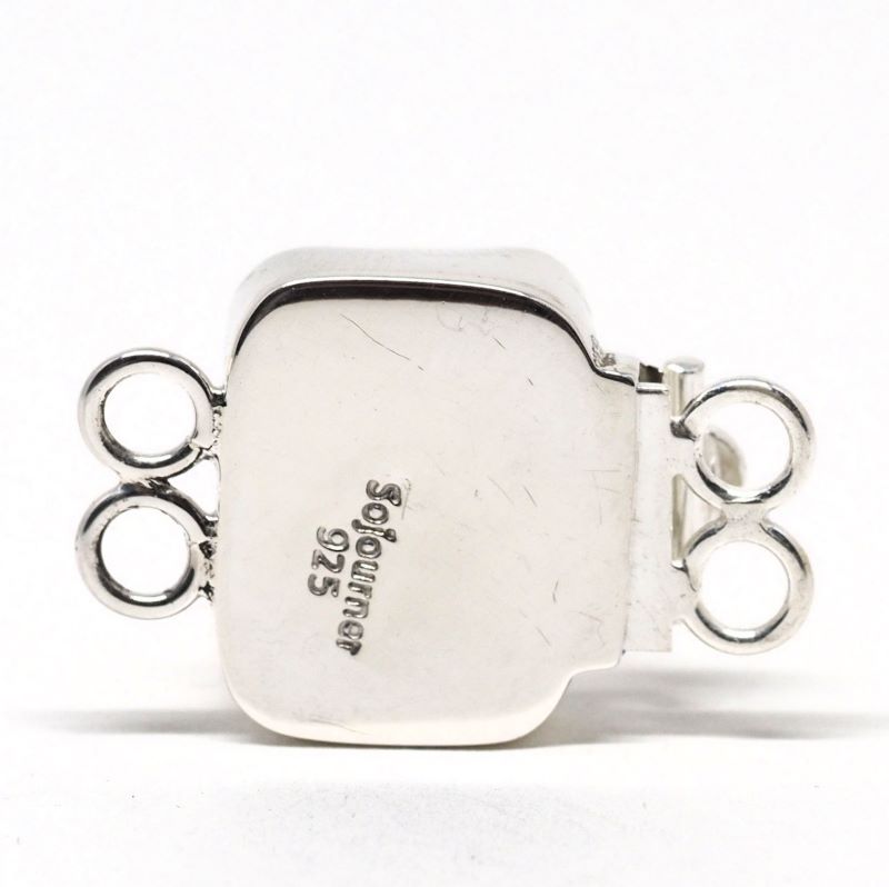 Tiny floral garden bracelet clasp