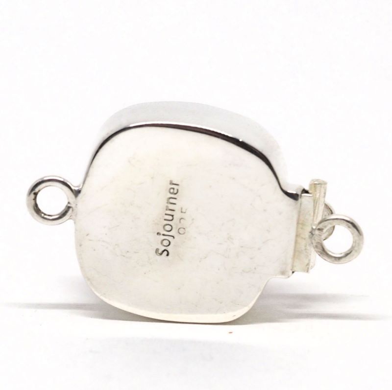 Square Siam Swarovski clasp