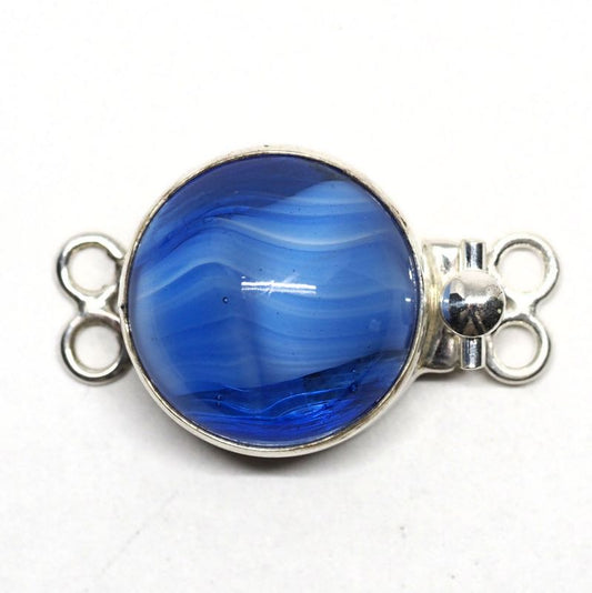 Blue wave clasp