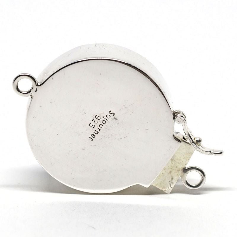 Generous blue &amp; white clasp