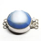 Generous blue &amp; white clasp
