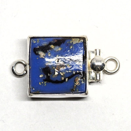 Blue abstract clasp