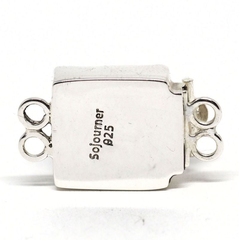 Blue abstract clasp