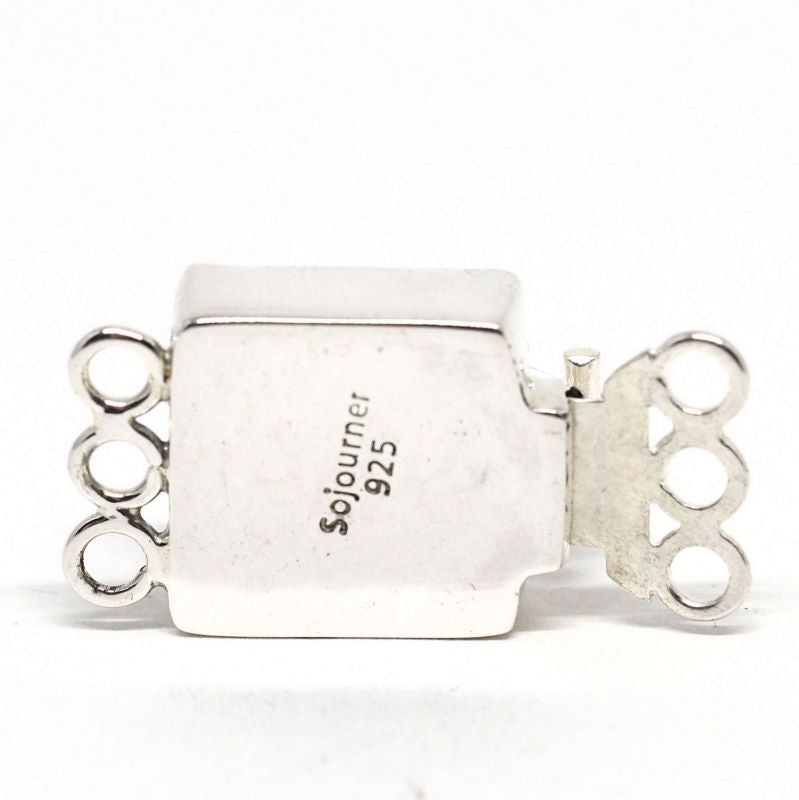 Blue abstract clasp