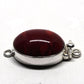 Faux coral clasp