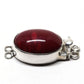 Faux coral clasp