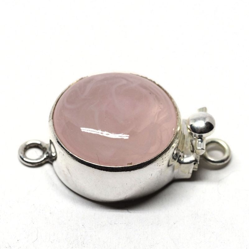Pink swirl clasp
