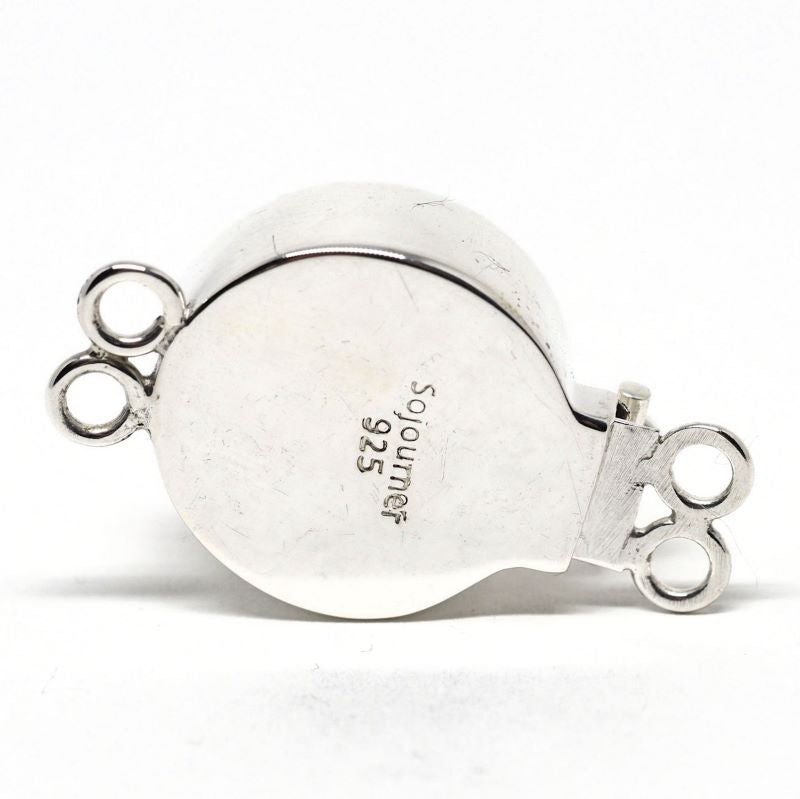 Pink swirl clasp