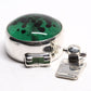 Green dappled clasp