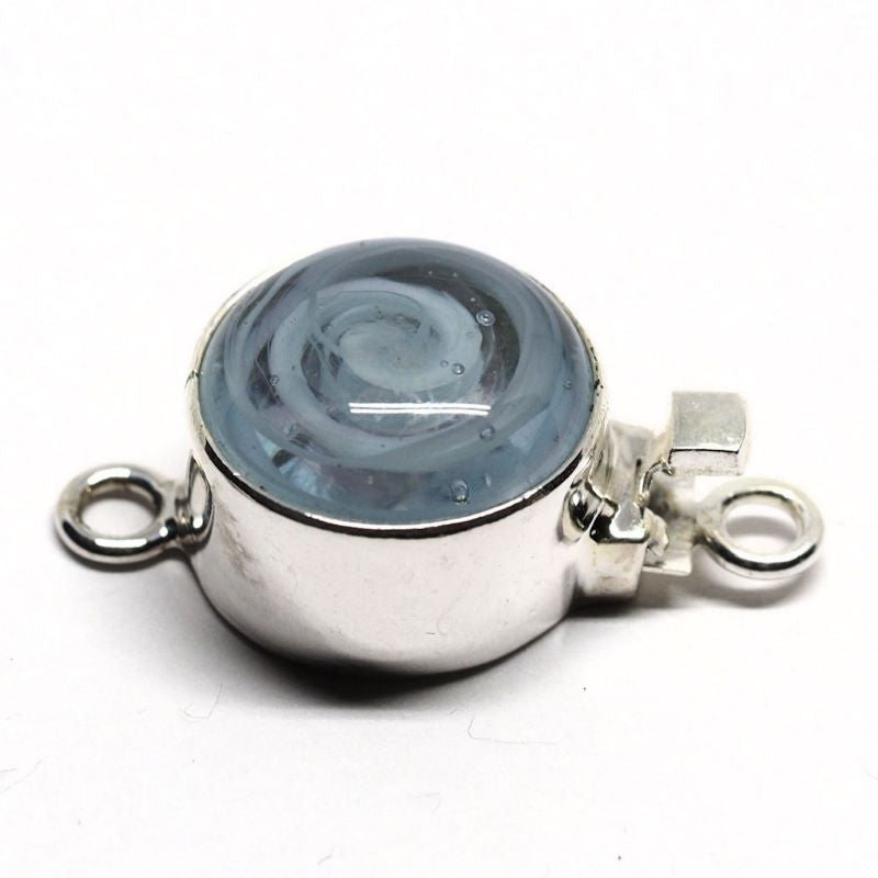 Blue whorl clasp