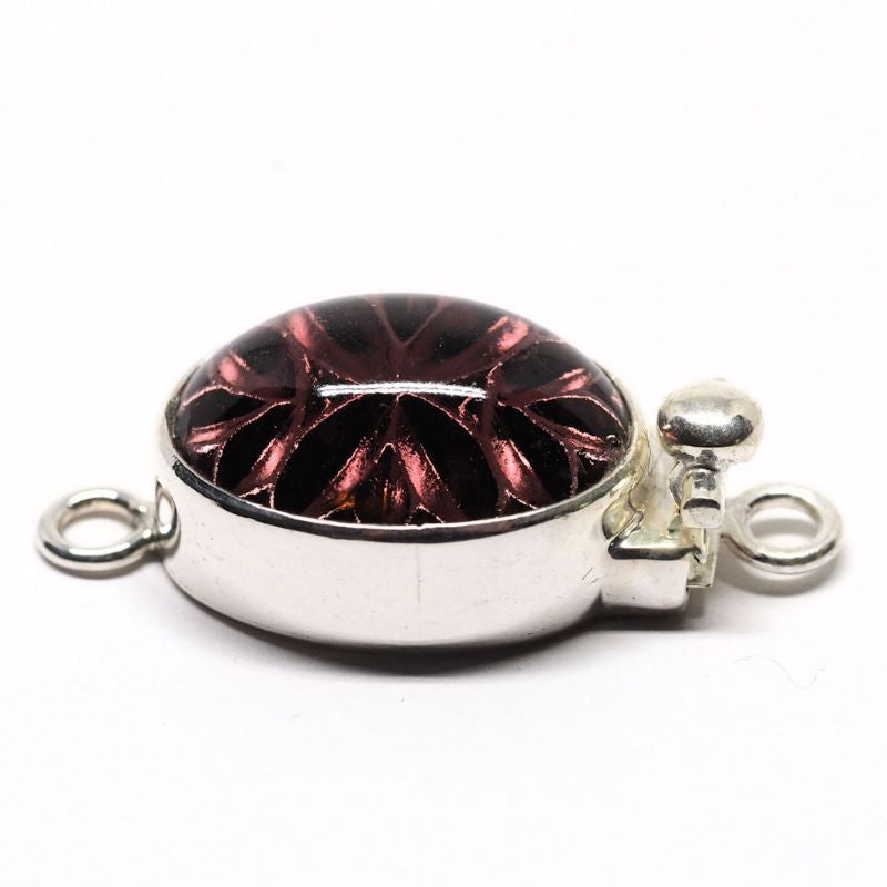 Purple ice clasp