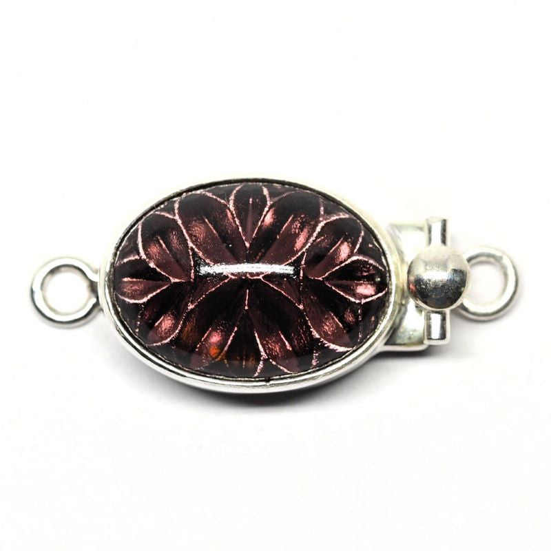 Purple ice clasp