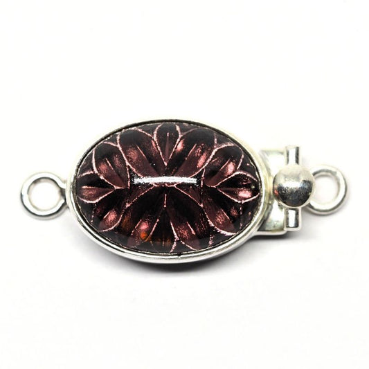 Purple ice clasp