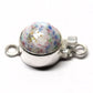 Tiny pink and green clasp
