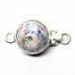 Tiny pink and green clasp