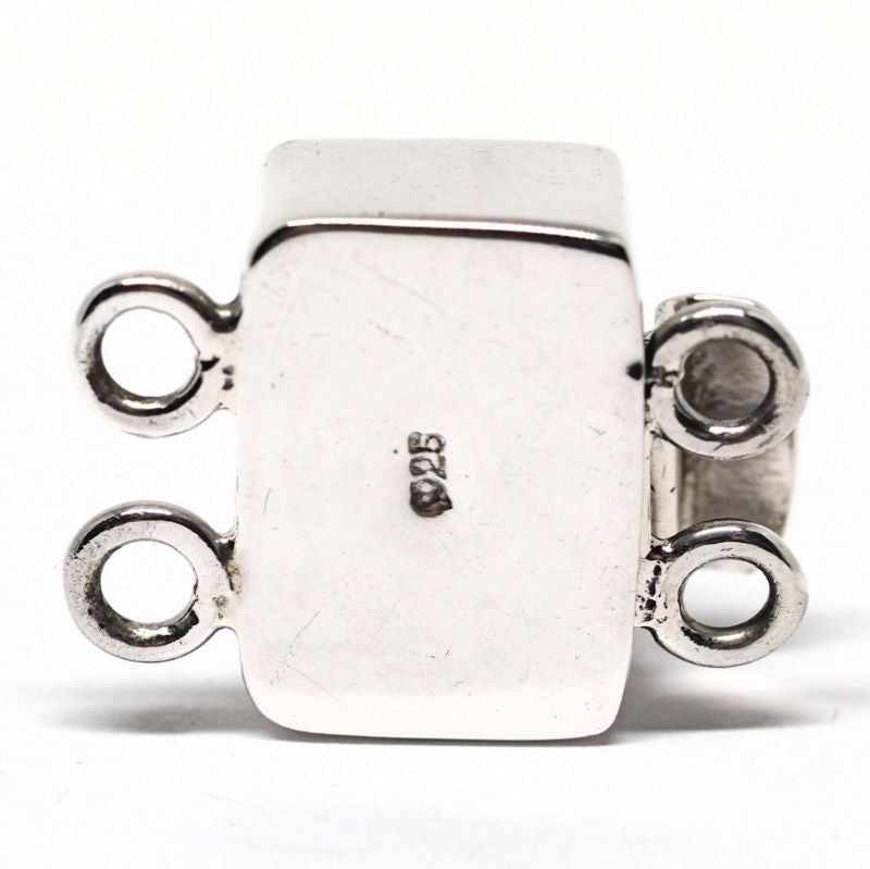 Tiny green Deco bracelet clasp