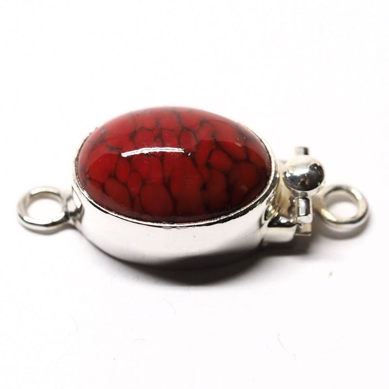 German coral clasp