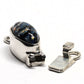 Czech black opal clasp