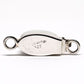 Tiny dark topaz clasp