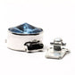 Aquamarine Swarovski clasp