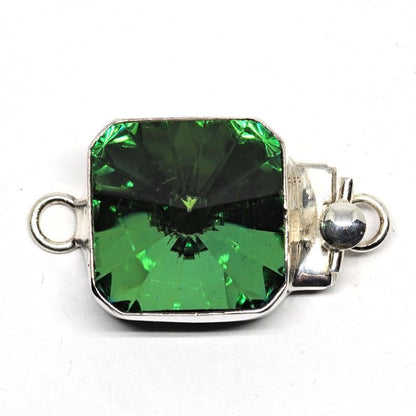 Gold sphinx Swarovski square clasp