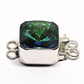 Gold sphinx Swarovski square clasp