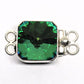 Gold sphinx Swarovski square clasp