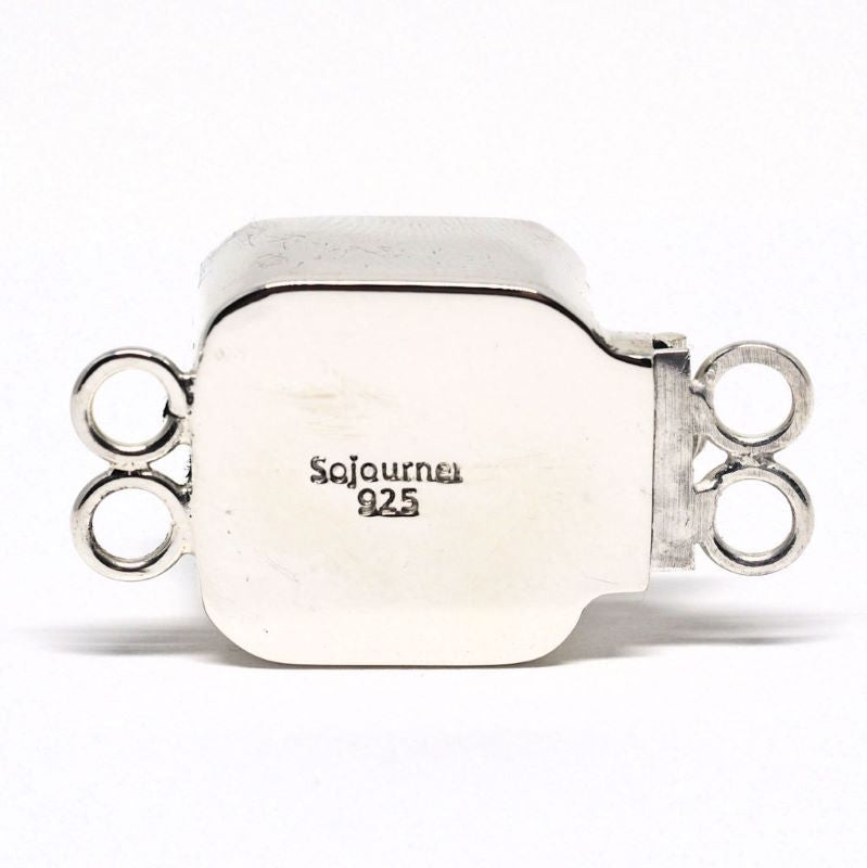 Gold sphinx Swarovski square clasp