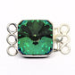 Gold sphinx Swarovski square clasp