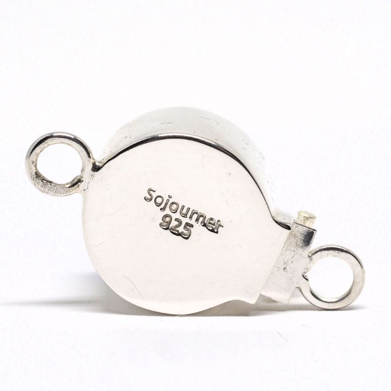 Swarovski sapphire clasp