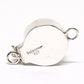 Crystal heliotrope Swarovski clasp