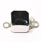 Swarovski inverted square seal clasp