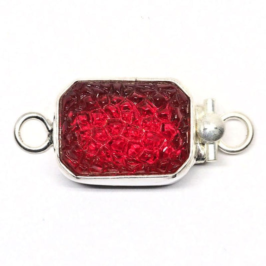 Siam pebble clasp